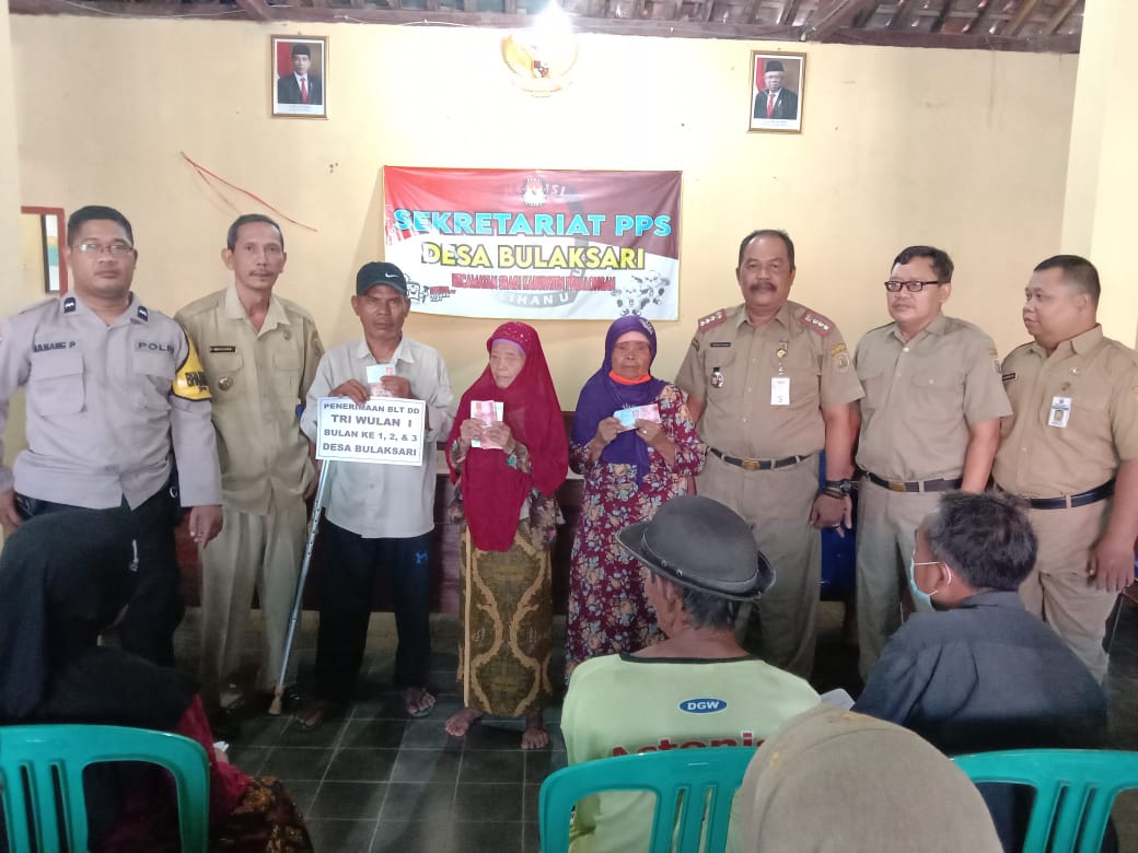 Pembagian BLT DD Tri Wulan I Tahun 2023